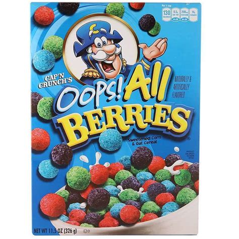 Capn Crunch Oops All Berries 392g Aussie Snacks