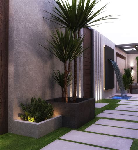 Landscape Villa Design Behance