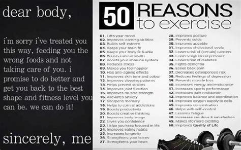 50 Reasons To Exercise Tbasev