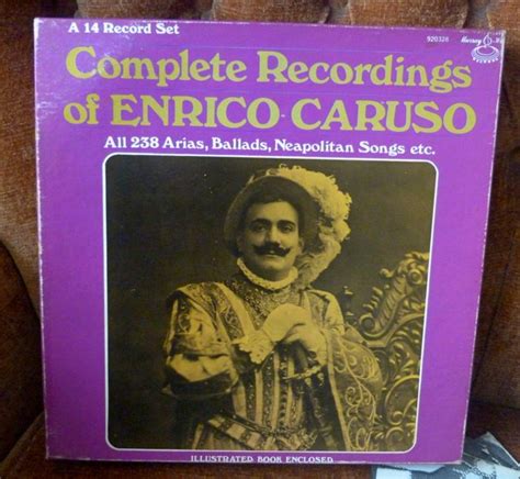 Enrico Caruso Complete Recordings Of Enrico Caruso Lp Catawiki