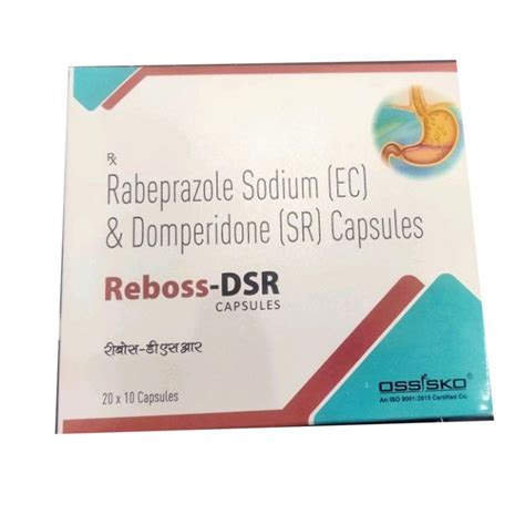 50mg Rabeprazole Sodium EC And Domperidone SR Capsules At Rs 620 Box Pharmaceutical Capsules