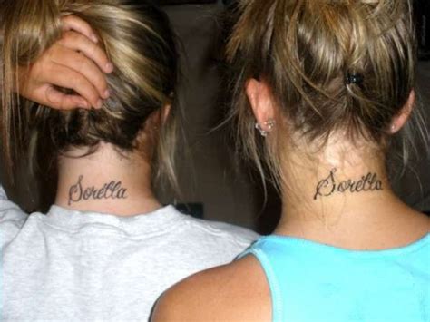 The neck hump area can be soft and not painful. 28+ Back Neck Name Tattoos