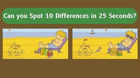 Spot The Difference Can You Spot 10 Differences Between The Two