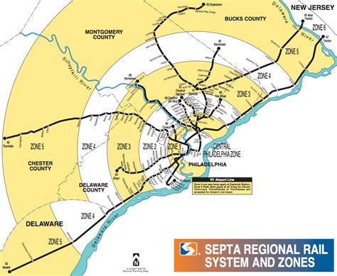 Septa System Map