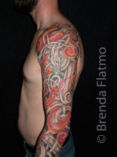 a gallery of celtic tattoos brenda flatmo tattoo and art