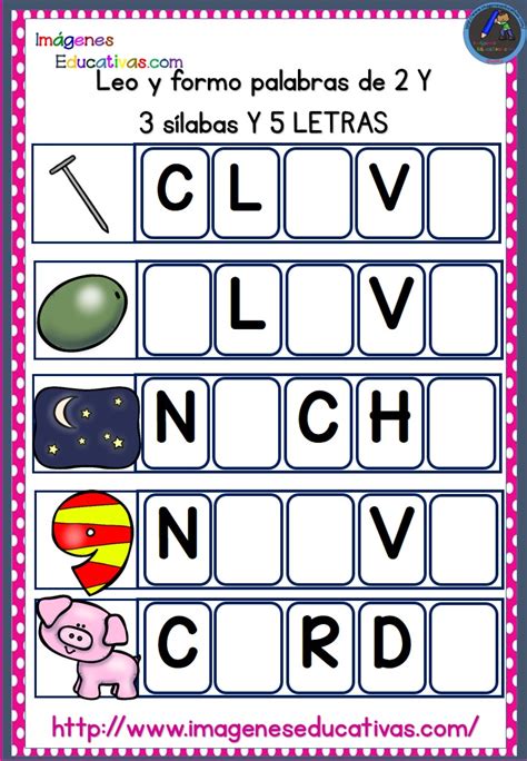 Hoy traemos un nuevo juego educativo, el juego de mesa palabras arriba. Formar palabras con 2 y 3 sílabas y 5 letras (8 ...