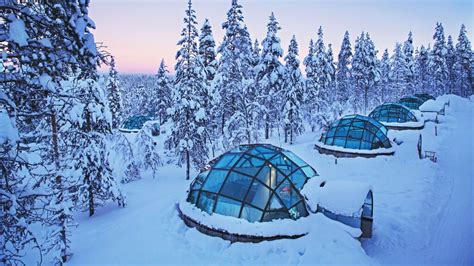 Voyage en hiver 12 igloos de verre ou de neige pour vivre un séjour