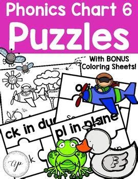 A beka coloring page author: Phonics Chart 6 Puzzle (Bonus Coloring Sheet) (A Beka ...