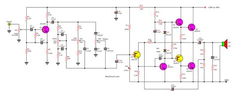 The amplifier circuit explained here was built and tested by me and am extremely pleased by its before you learn how to build this interesting and useful 100 watt amplifier circuit using 2n3055 a quick glance at the given circuit diagram makes us conclude that the output configuration is not. Insider: 2n3055 Amplifier Circuit