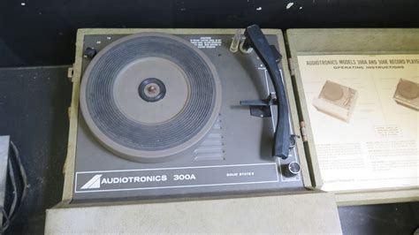 Vintage Audiotronics 300a Record Player Rm 204