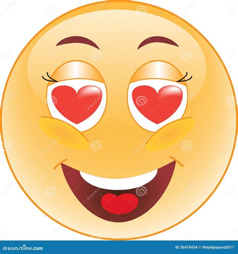 Smiley In Love Stock Images Image 36476954