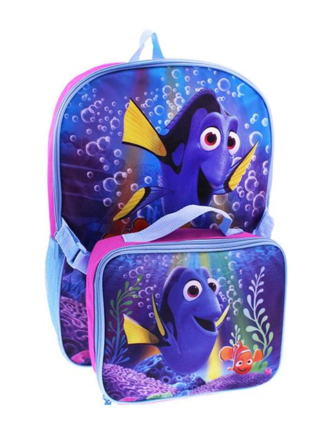 Disney Finding Nemo Just Keep Swimming Backpack With Lunchbox