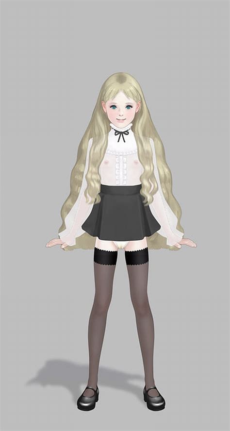 Takatou Sora Aurore Blonde Hair Loli Panties Pee Stain Skirt