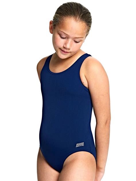 Zoggs Cottesloe Navy Girls One Piece