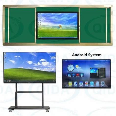 Spok Black Led Touch Screen All In One Smart Interactive Board For