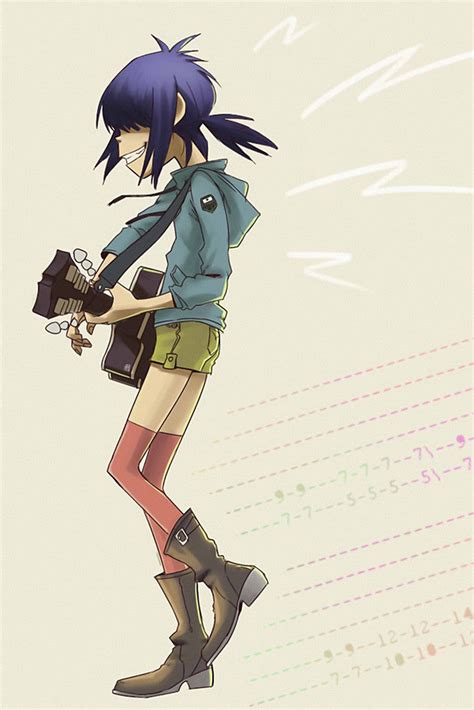 Noodle Girl Gorillaz Poster My Hot Posters