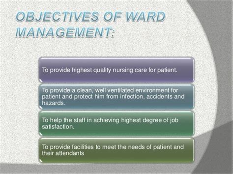 Ward Management For Nurses