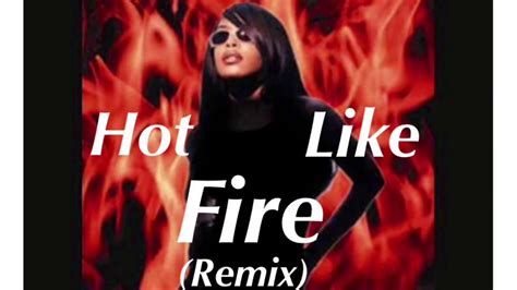 Aaliyah Hot Like Fire Remix Piano Instrumental Youtube
