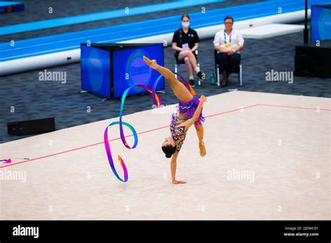 Australian Senior International Rhythmic Gymnast Alexandra Kiroi