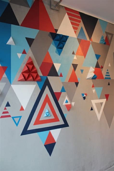 Geometric Wall Painting Ideas We Need Fun