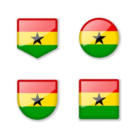 200 Ghana Flags Icon Set Stock Illustrations Royalty Free Vector Graphics And Clip Art Istock