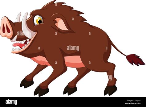 Native Pig Of Africa Stock Vector Images Alamy