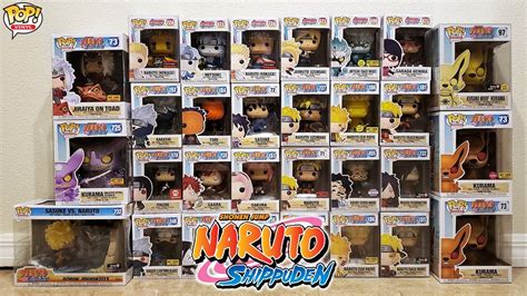 Naruto Shippuden And Boruto Complete Exclusive Funko Pop Set Youtube