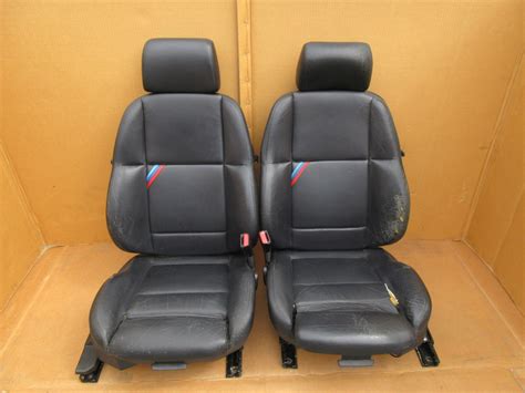 1999 Bmw M3 E36 Convertible 1021 Front Power Leather Black Sport Seats