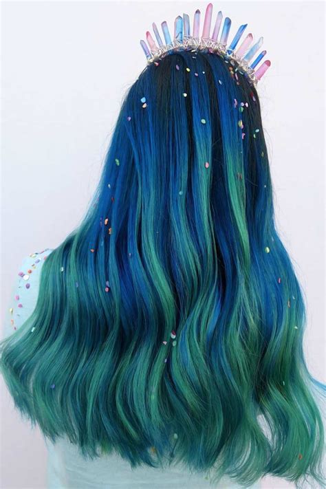 45 Trendy Styles For Blue Ombre Hair In 2020