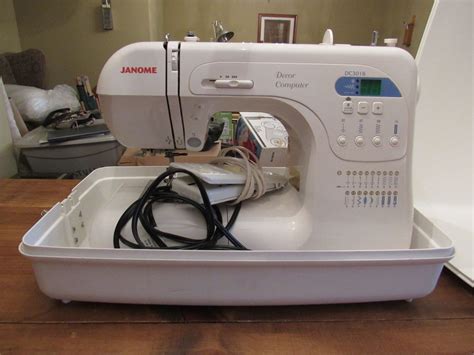 Blindsquirrelauctions Janome Decor Computer Sewing Machine W Case