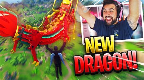 New Legendary Dragon Gameplay In Fortnite Battle Royale Youtube