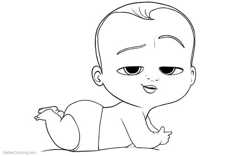 African American Boss Baby Coloring Pages Coloring Pages