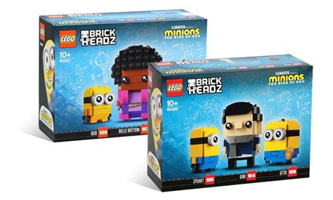 Lego Brickheadz Minions Sets 40420 And 40421 Im Online Shop