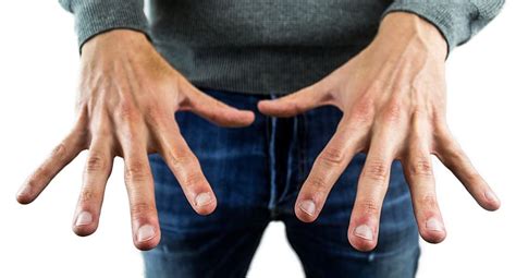 Manos Uñas Dedo Uña Hombre Manicura Mano Mano Humana Parte Del