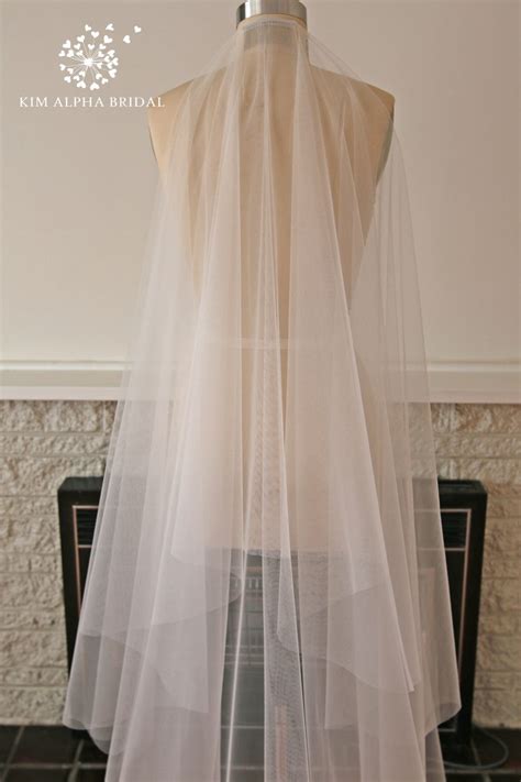 Melbourne Wedding Veils Hayla Drop Veil Bridal Veils By Kim Alpha