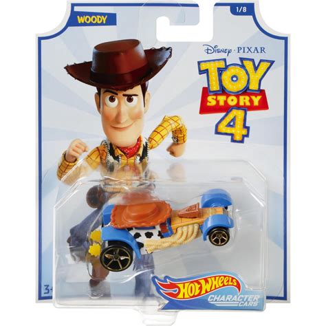 Hot Wheels Toy Story 4 Woody Character Cars