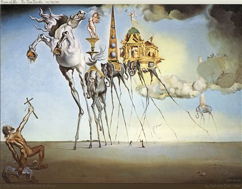 The Temptation Of St Anthony Dalí Alchetron The Free Social