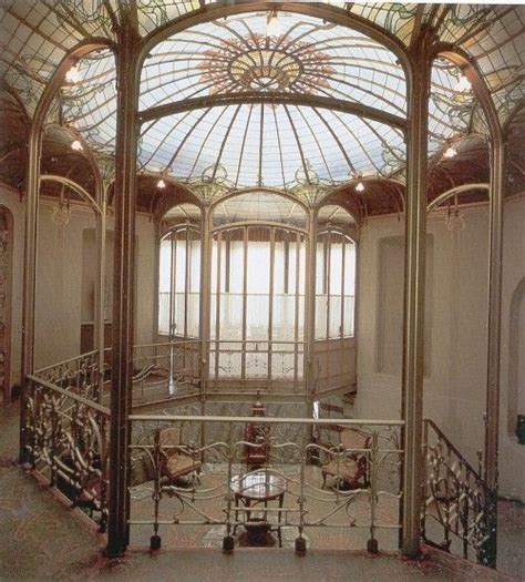 Baron Victor Horta 1861 1947 Hall Central De La Maison Van Eetvelde à