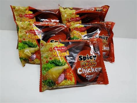 Lucky Me Instant Mami Spicy Labuyo Chicken Flavor 20 Pcs X 50 Grams