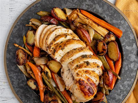 roasted turkey breast with root vegetables deborah specialty physicians