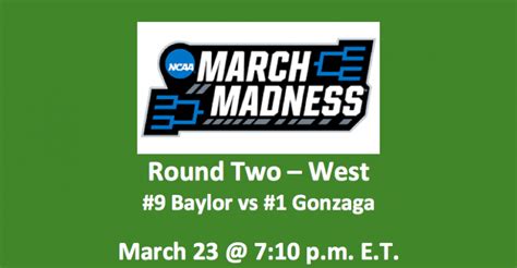 Baylor Vs Gonzaga Preview 32319 Top Ncaa Tournament Pick