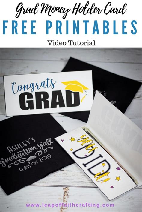 This greeting card showcases a fabulous graduation hat and face mask that suits the pandemic right now. 20 Printable Graduation Cards for 2020 - Happiness is Homemade