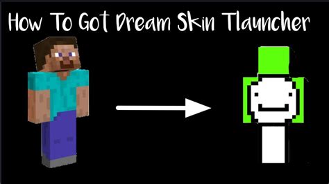 Minecraft How To Get Dream Skin For Minecraft Tlauncher Youtube