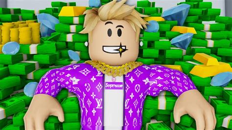 He Became The Richest Man In The World A Roblox Movie Youtube