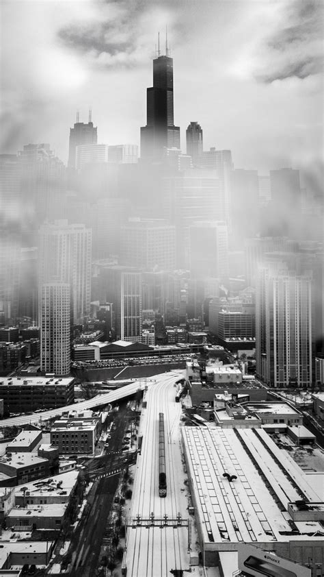 Chicago Black And White Wallpapers Top Free Chicago Black And White