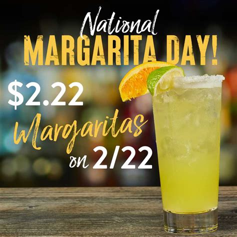 Millers Ale House National Margarita Day Deal