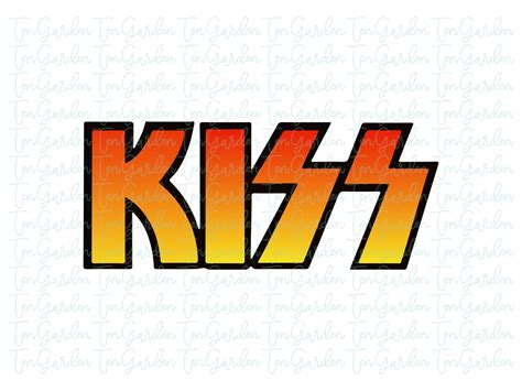 Kiss Rock Logo Band Svg Cut File