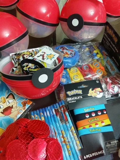Pin By Maria Wheeler On Evans 6th Birthday Pokemon Party Favors