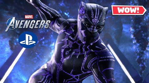 Huge Black Panther Announcement Marvels Avengers Game Youtube