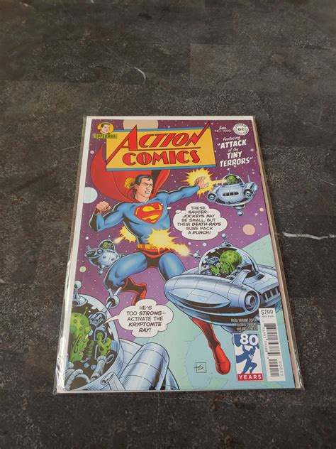 Action Comics 1000 Dave Gibbons 1950s 50s Decades Variant Superman Nm